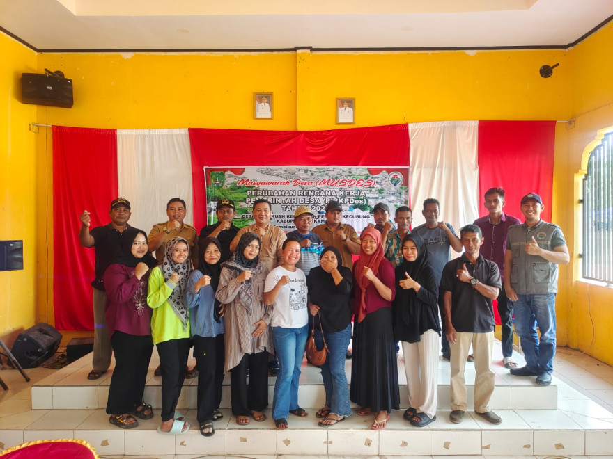 MUSYAWARAH DESA TENTANG PENYUSUNAN PERUBAHAN RKPDeS TAHUN 2025